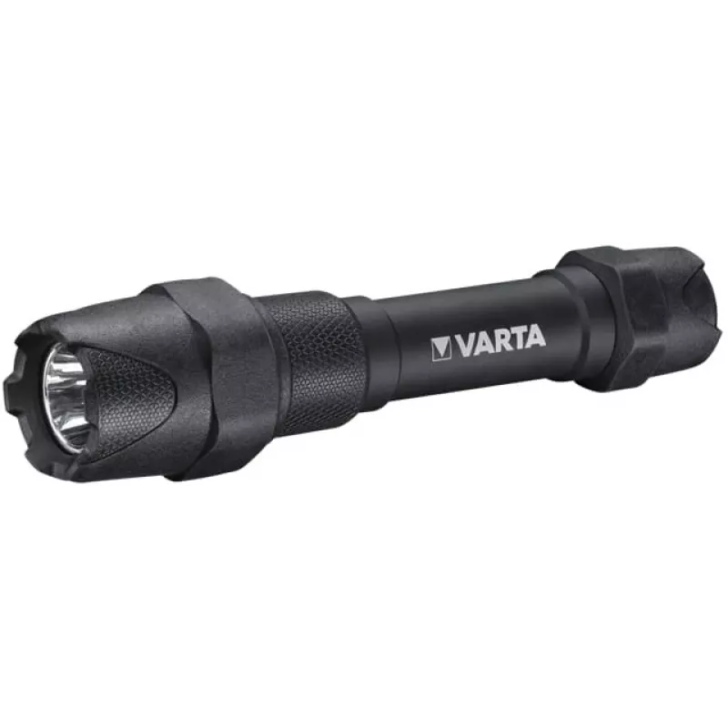 Varta Indestructible F20 Pro - zaklamp - zwart - aluminium - 9 m - IP67 - LED