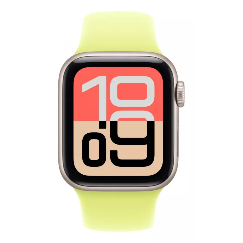 Apple MFFT4ZM/A smart wearable accessoires band geel fluoroelastomeer