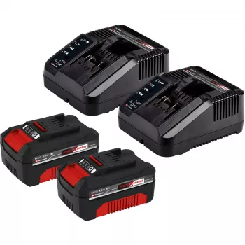Accu-grasmaaier GE-CM 43 Li M Kit, 36 volt (2x18V) (rood/zwart, 2x lithium-ion-accu 4,0 Ah)