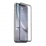 Gehard glas schermbescherming Devia Van Entire View voor iPhone XR — antireflectie, zwart