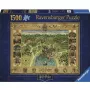 Ravensburger puzzel Hogwarts kaart 1500 stukjes – Ravensburger 1500 stukjes
