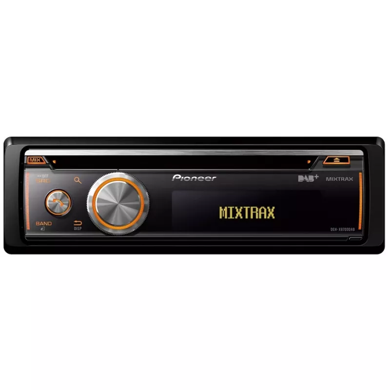 Auto-mediareceiver Pioneer DEH-X8700DAB zwart