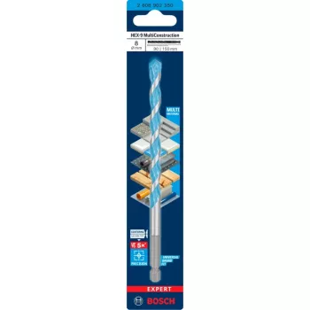 Boor Bosch Expert HEX-9 Multi Construction 8 mm