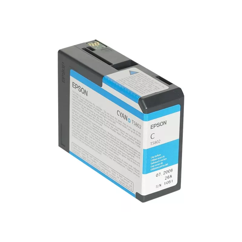 Epson Singlepack cyaan T580200, cyaan, 80 ml, 1 stuk