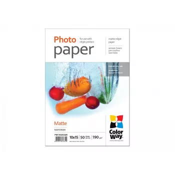 190 g/m² | 10x15 | mat fotopapier
