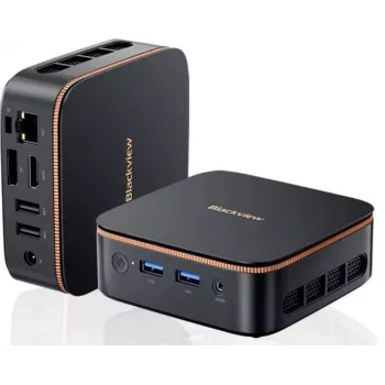 Blackview MP20 16 GB SSD 512 GB Win 11 Pro - mini-pc, zwart