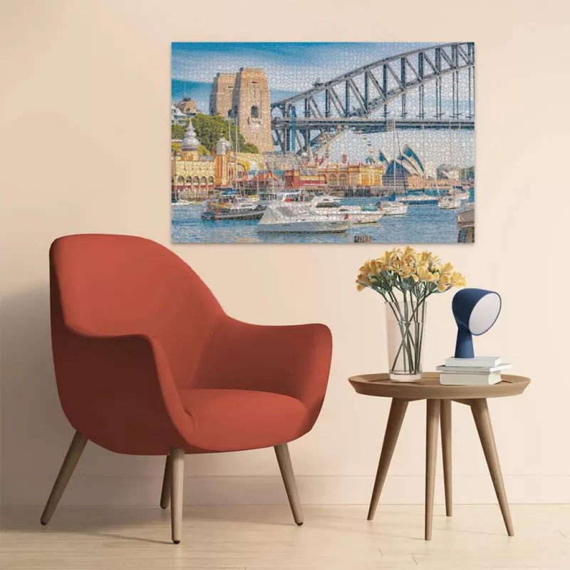 Puzzel Ravensburger Secret Sydney 3000 stukjes – panorama stadsgezicht 3000 stukjes