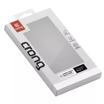 Crong Hybrid Frost MAG Cover Case voor iPhone 17 Frosted zwart