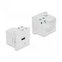 DeLock 81311 Easy 45 USB Type-A-oplaadpoortmodule, 3 A, wit