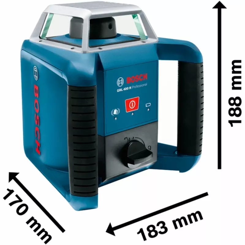 Bosch GRL 400 H Professional rotatielaser 400 m 635 nm (< 1 mW)