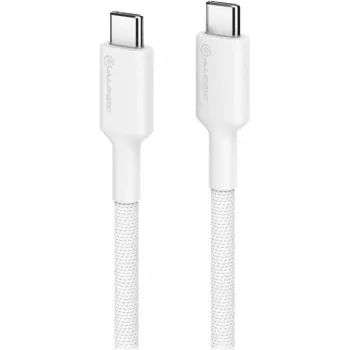 ALOGIC Elements Pro - USB-kabel - USB-C (M) naar USB-C (M) - USB 2.0 - 5 A - 2 m - wit (ELPCC202-WH)
