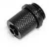 Alphacool 17643 fitting messing zwart 17 mm × 17 mm × 21 mm
