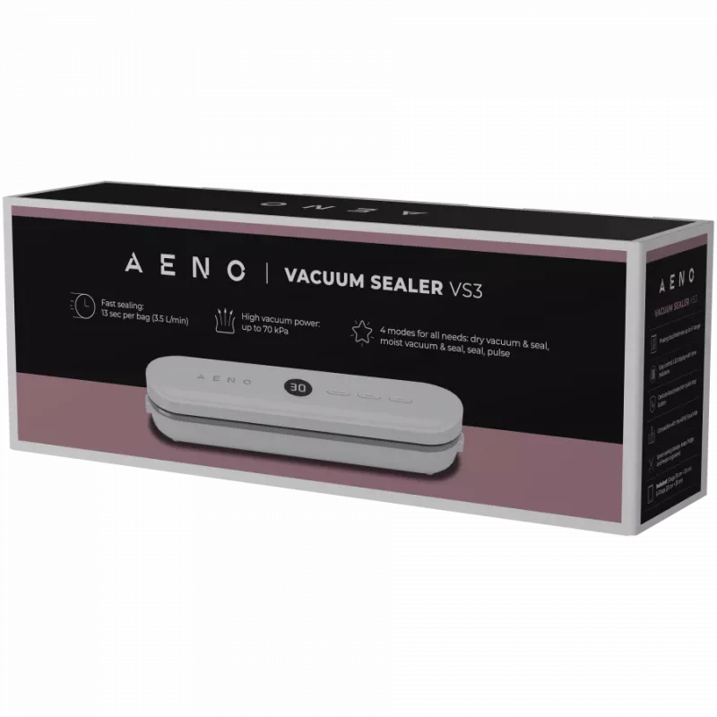 Vacuümmachine, wit, LED-display, 80 W, -65 kPa (±5 kPa)