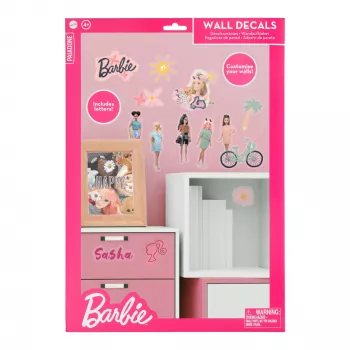 Paladone Barbie personalisatie-muursticker