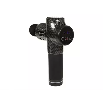 Draagbare slagmassagepistool BLOW Wave 4000 model 44-340# — 32 intensiteitsniveaus, 2200 mAh accu, USB-C