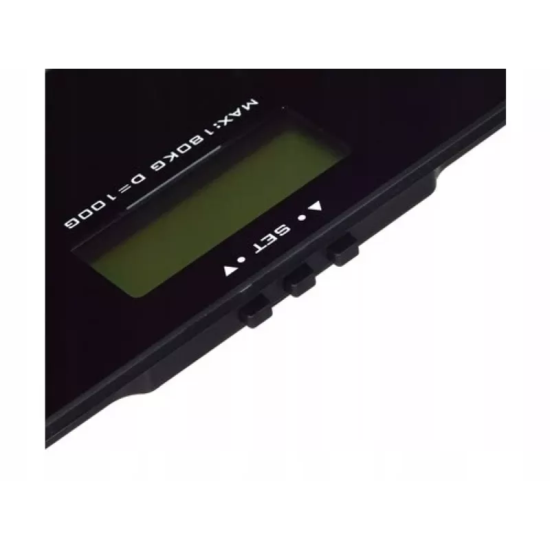 Personenweegschaal Esperanza EBS018K – elektronisch, 180 kg, zwart