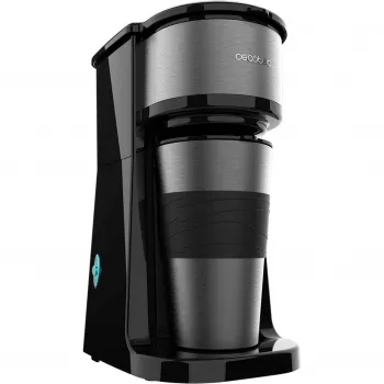 Cecotec Coffee 66 Drop & Go Filterkoffiemachine, 700 W, Zwart/Roestvrij staal