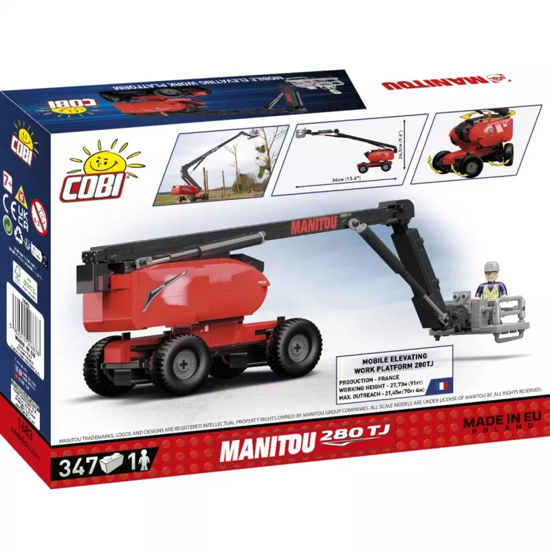 COBI Manitou 280 TJ bouwstenen 347 onderdelen vanaf 6 jaar
