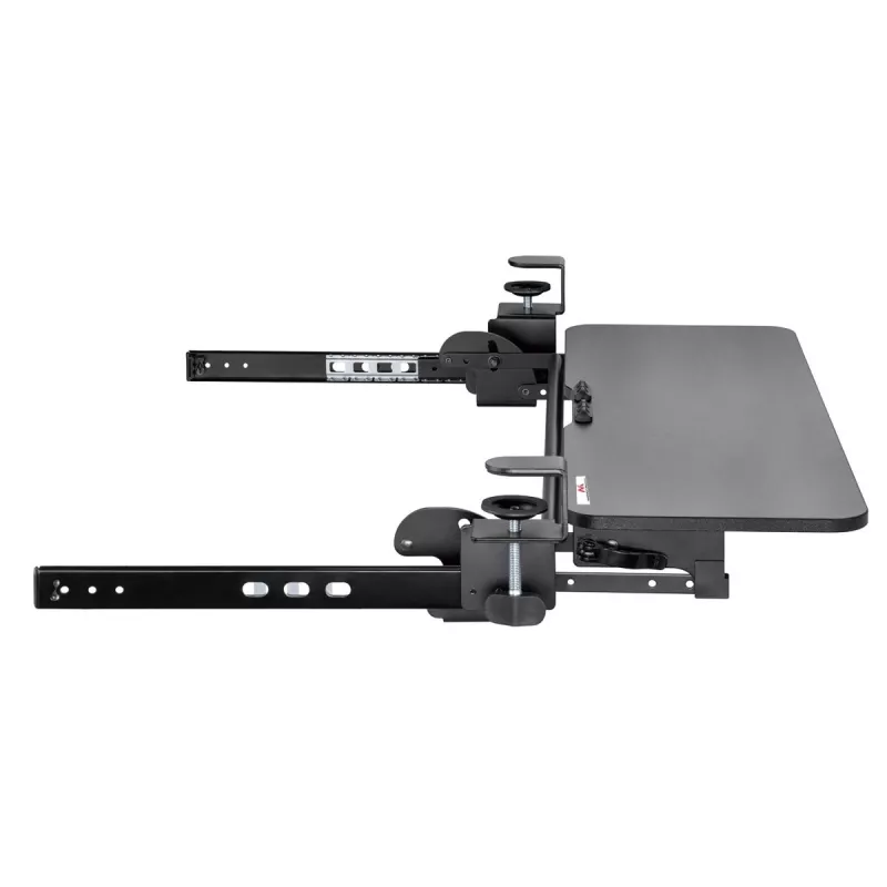 Maclean toetsenbordhouder onder bureau, verstelbaar, max. 5 kg, 67x24 cm, MC-462
