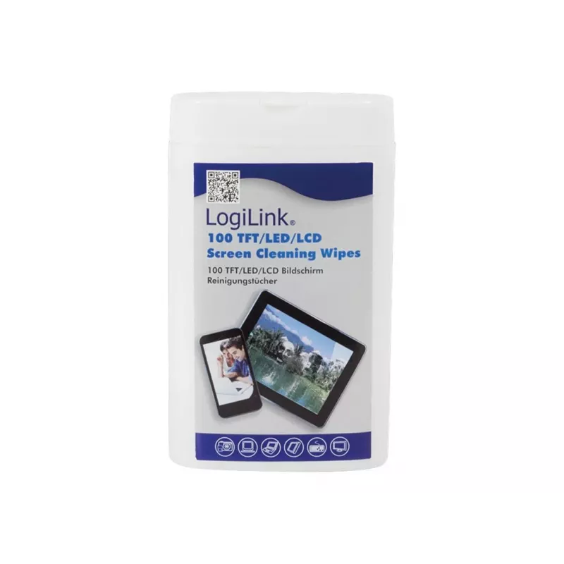 Apparatuur-reinigingsdoekjes LogiLink RP0010