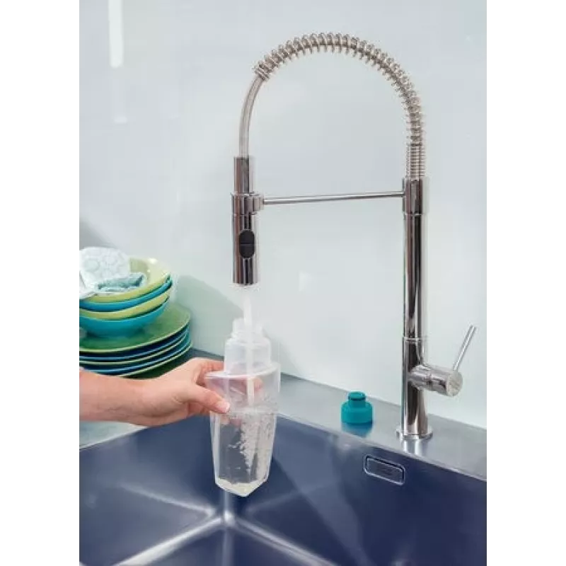 Leifheit Easy Spray XL Wismop Microvezel Droog&nat Microvezel groen, wit