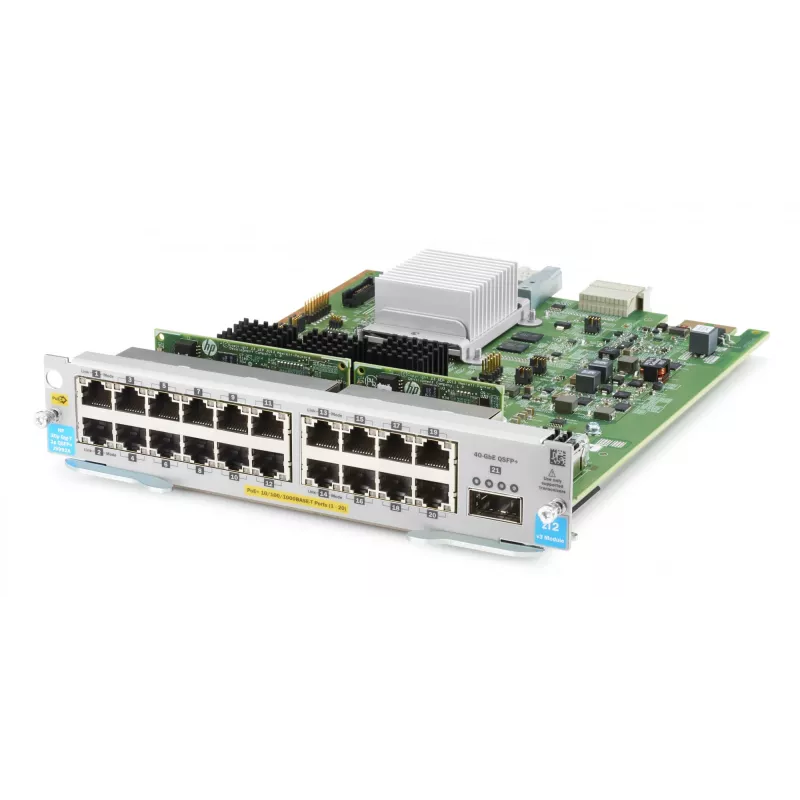 20-poorts PoE+ MACsec-switchmodule HPE J9992A