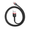 Micro-USB-kabel Baseus Cafule 1,5A 2m (rood & zwart)