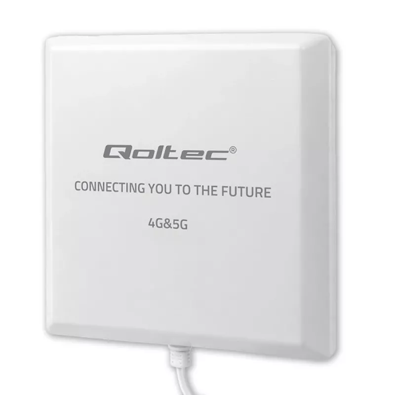 Externe 4G/5G LTE-antenne QOLTEC 9 dBi met SMA-aansluiting en 3 m kabel
