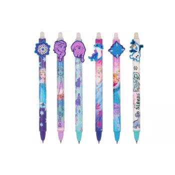Intrekbare uitwisbare pen Cool Pack Disney Frozen 53703PTR – blauwe inkt, intrekbare punt