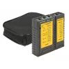 Delock kabeltester + poortzoeker - netwerktester-set (86407)