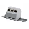 Logilink | DIN-railadapter voor 1x RJ45 Keystone-module | MP0053