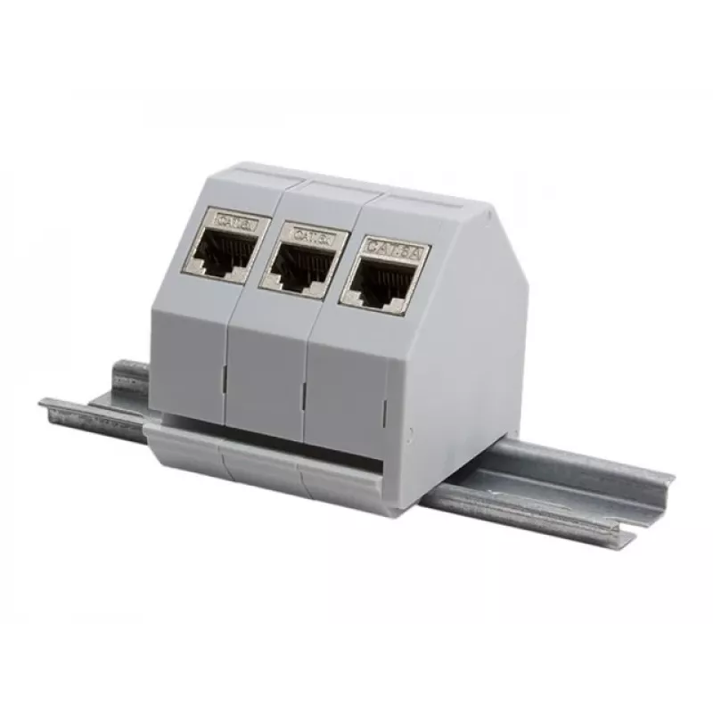 Logilink | DIN-railadapter voor 1x RJ45 Keystone-module | MP0053