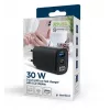 Mobiele oplader Gembird TA-UC-PDQC30LCD-BK-01 snelopladen zwart
