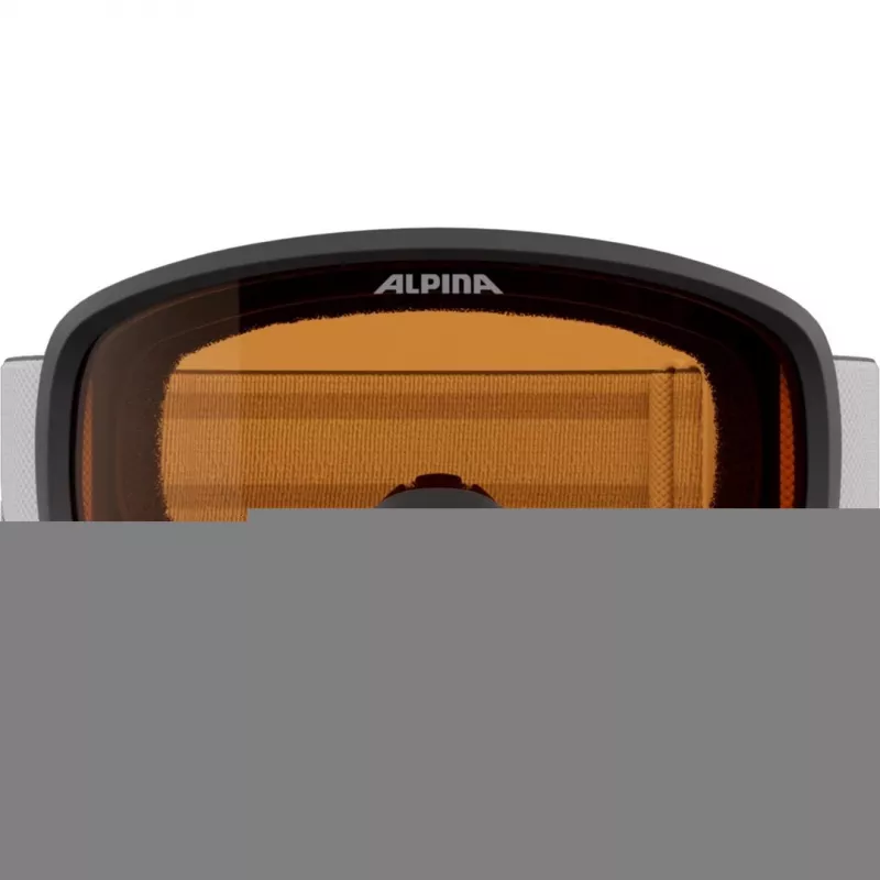 Alpina Piney 2.0 skibril voor kinderen, wit mat