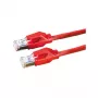 DRAKA patchkabel Cat.6 klasse E S/FTP UC900 TM21 LSOH rood 0,5m
