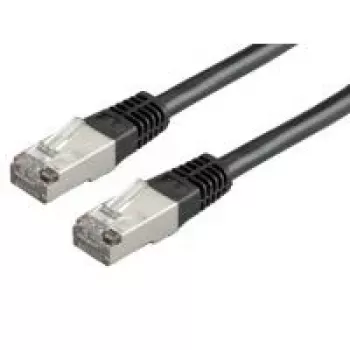 ROLINE S/FTP-(PiMF-)patchkabel Cat.6, zwart, 0,5m (21.15.1325)