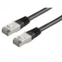 ROLINE S/FTP-(PiMF-)patchkabel Cat.6, zwart, 0,5m (21.15.1325)