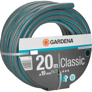 Tuinslang Gardena 18022-20 20 m bovengronds PVC Grijs Oranje