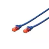 Digitus netwerkkabel CAT 6 U/UTP RJ-45 Cat6 3m blauw
