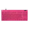Gaming-toetsenbord Logitech G 920-013249 USB AZERTY French roze tenkeyless