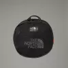 Duffelbag The North Face Base Camp S — 50 L, nylon/polyester, zwart/wit