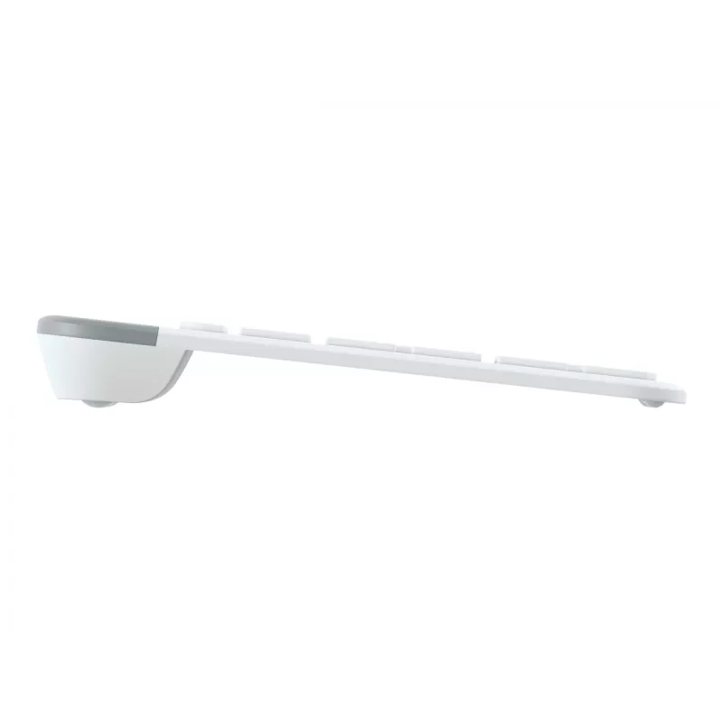 Logitech Slim Wireless Combo MK470 - toetsenbord-muisset - draadloos - 2,4 GHz - Spaans - off-white (920-009199)