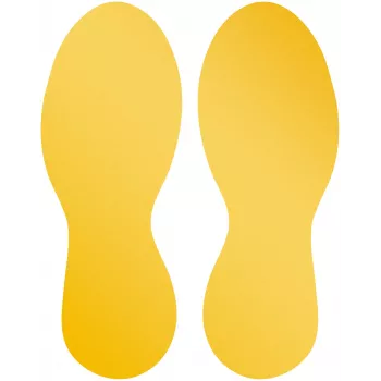 Zelfklevend bord Durable 104704 geel