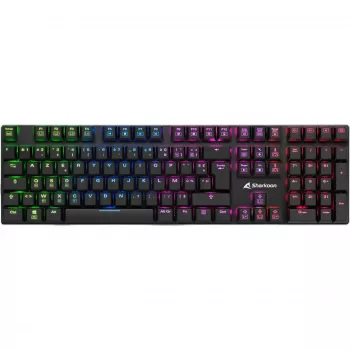 PureWriter RGB, gaming-toetsenbord zwart, FR-indeling, Kailh Choc Low Profile Blue