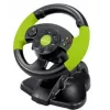 Esperanza EG104 High Octane stuur met pedalen, PC/PS3/Xbox 360, zwart/groen