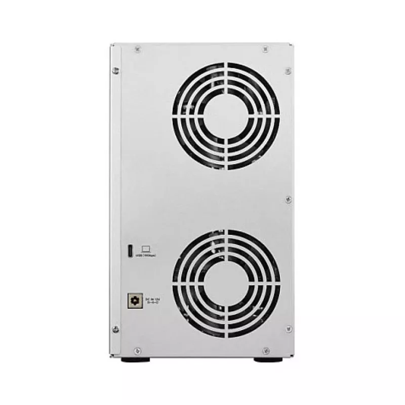 TerraMaster D6-320 disk array desktop zwart 6 schijven HDD SSD