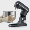 SEVERIN KM 3899 keukenmachine — 1200 W, 5,3 l RVS-kom, zwart