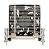 CPU-koeler SILVERSTONE AR10-1700 — tower-luchtkoeler, compatibel met CPU's tot 170 W TDP