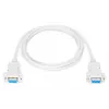 Assmann zero-modem-verbindingskabel. D-Sub9 F/F. 1,8 m. klikbehuizing. beige (AK-610100-018-E)