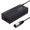 Oplader voor e-bike 36V 42V 2A 3P XLR 18mm